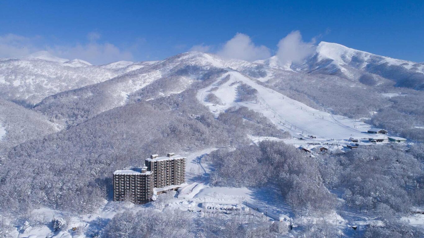 One Niseko Resort Towers, Annupuri, Niseko — In winter