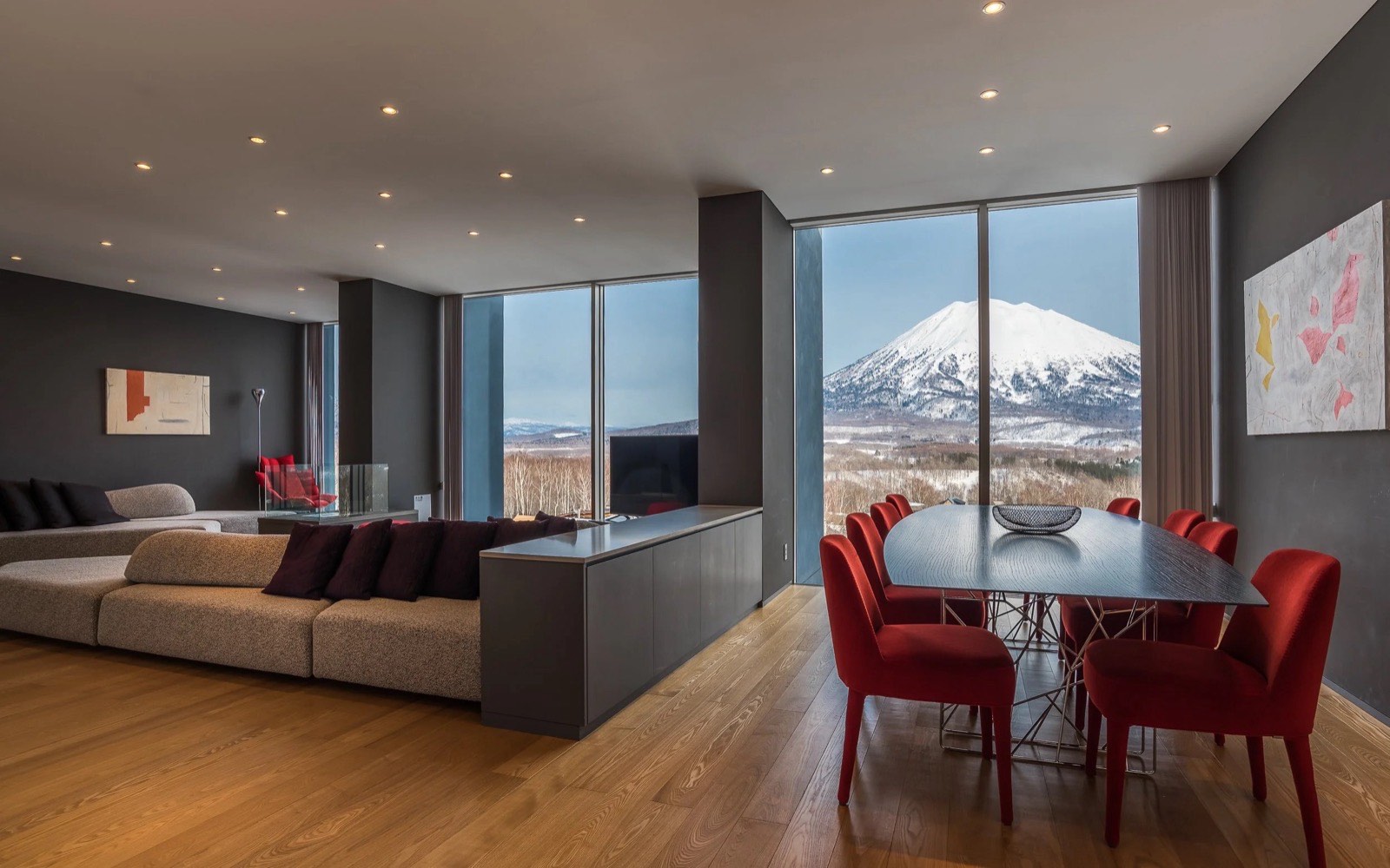 Terrazze, Hirafu, Niseko — 4-bedroom layout