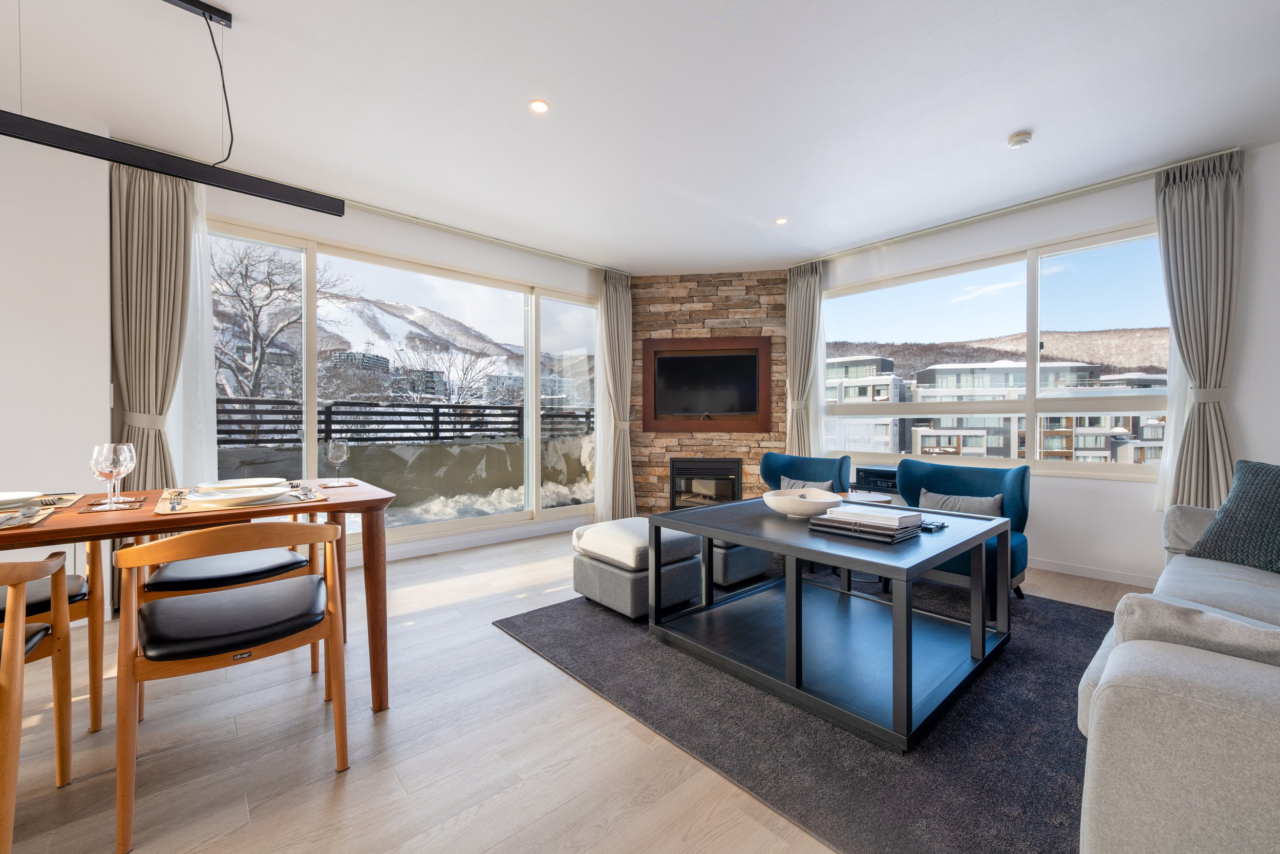The Freshwater, Hirafu, Niseko — 3-bedroom layout