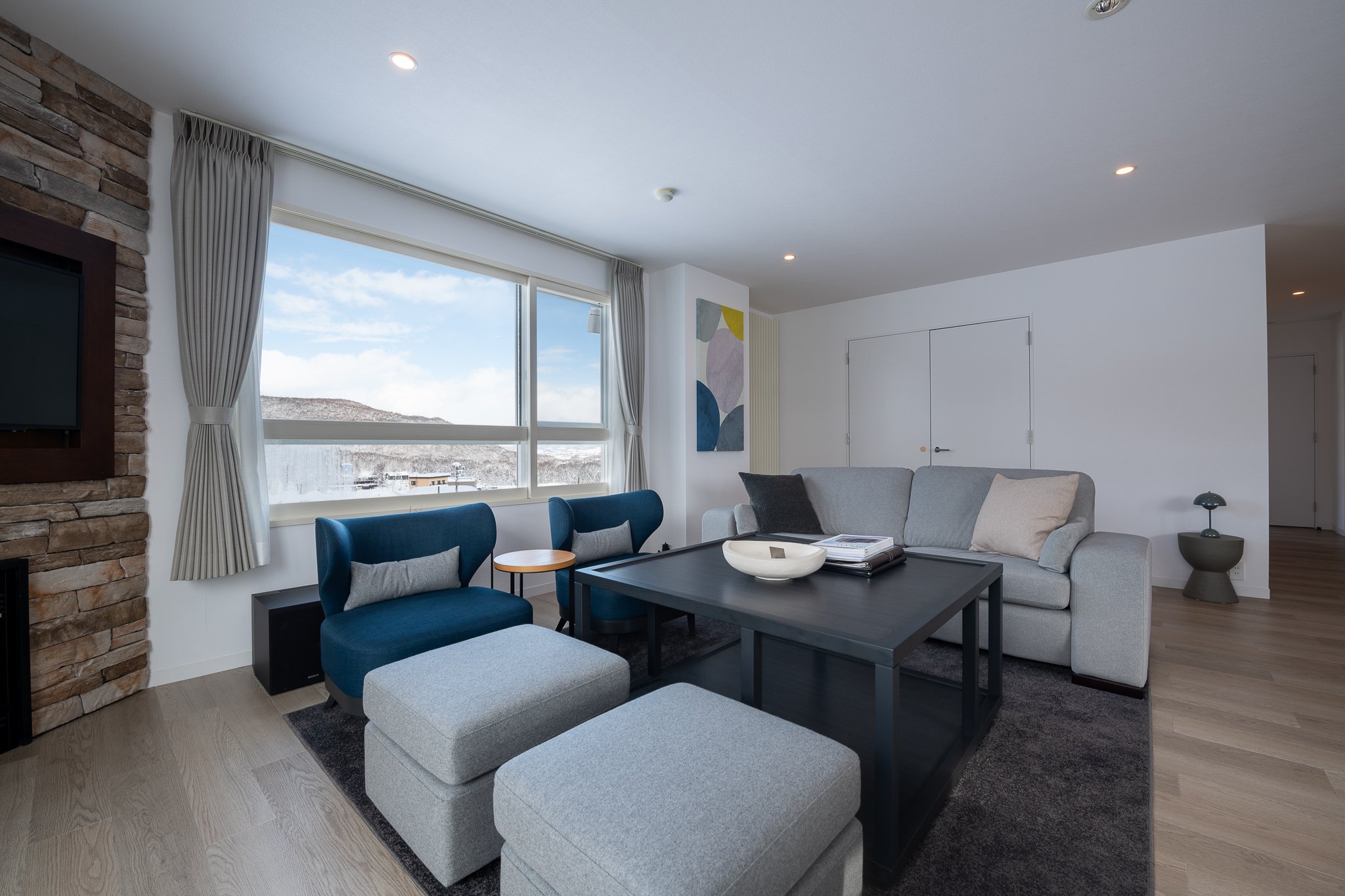 The Freshwater, Hirafu, Niseko — 2-bedroom layout
